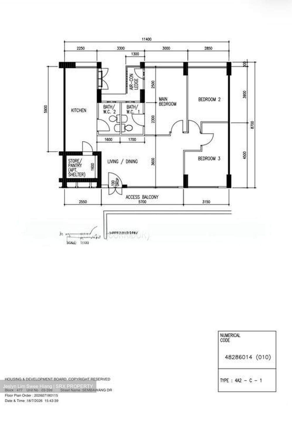 Blk 477 Sembawang Drive (Sembawang), HDB 4 Rooms #604357421